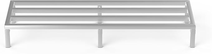 20 in X 60 in. Aquarium Stand | Industrial Style Aluminum Fish Tank Base with Open Frame Design-PawvioPets