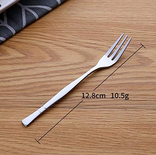 Crab Stainless Steel Forks,Escargot Fork 3 Prong Tasting Appetizer Forks Portable Cocktail Salad Fruit Forks for Party Travel,Set of 12, 5 Inches (12 Pcs)-PawvioPets