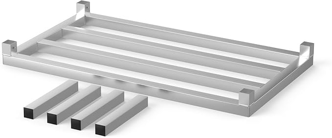 20 in X 36 in. Aquarium Stand | Industrial Style Aluminum Fish Tank Base with Open Frame Design-PawvioPets