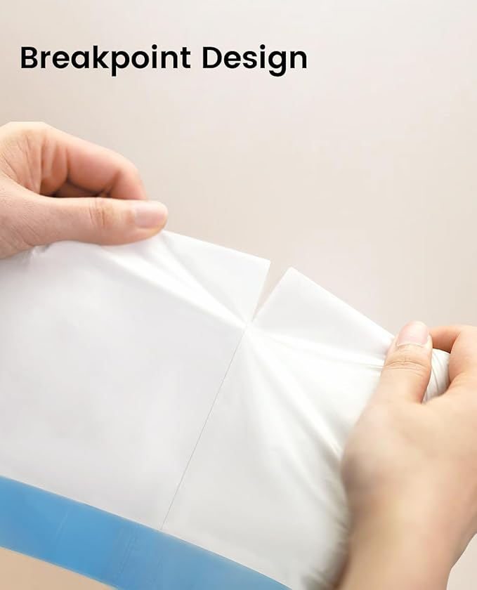 Cat Litter Box Liners-60 Count, Drawstring Cat Litter Waste Receptacles Bags for LELO ELVES LMSP-10-18" x 18"-PawvioPets