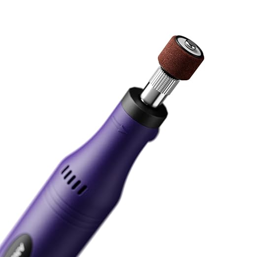 Andis 66745 EasyClip 2-Speed Pet Nail Grinder, Purple-PawvioPets