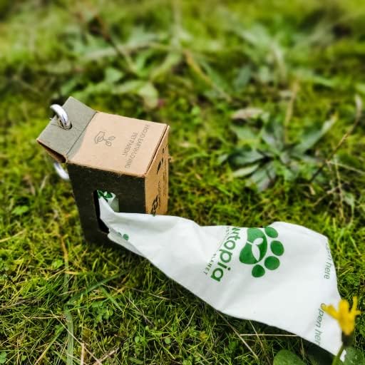 Biodegradable Dog Poop Bags, 60 Count, Certified Home Compostable, Leak-Proof, Easy Open, Standard Size, Supports Sustainable Living-PawvioPets