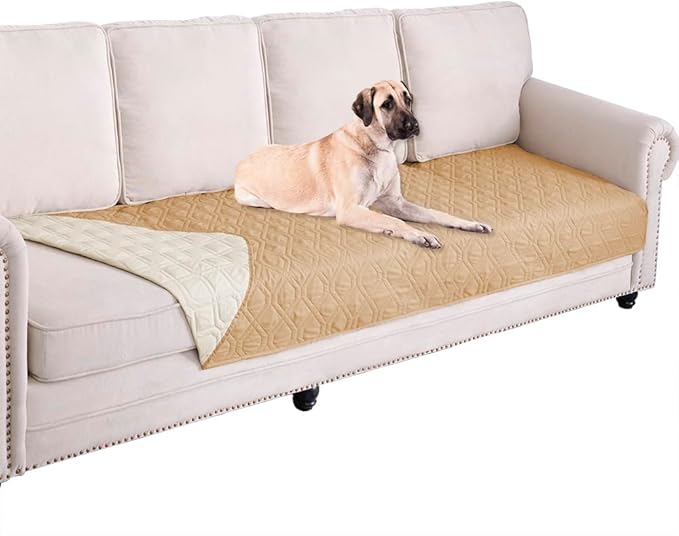 Ameritex Waterproof Dog Bed Cover Pet Blanket for Furniture Bed Couch Sofa Reversible-PawvioPets