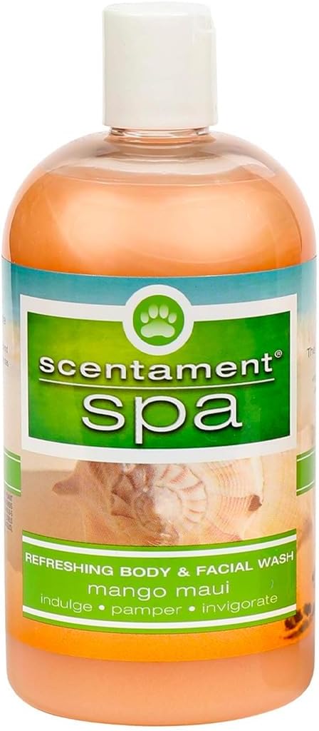 Best Shot Scentament Spa Seasonal Facial & Body Wash, Mango Maui, 16 oz-PawvioPets