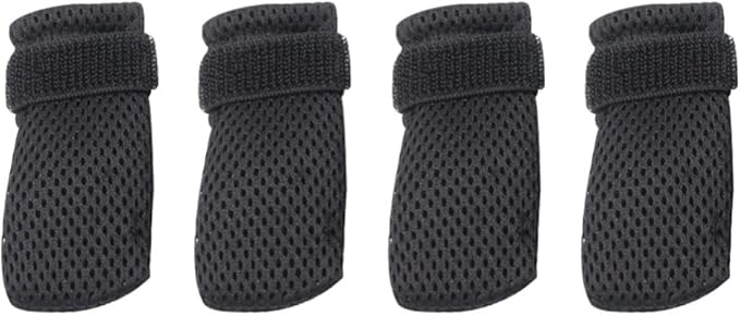 Cat Claw Covers-4pcs Cat Nail Caps Cat Nail Covers Caps Shoes Cats Socks Cat Booties to Prevent Scratching Cat Paw Protector Pet Grooming Booties for Bathing Shaving Checking-PawvioPets