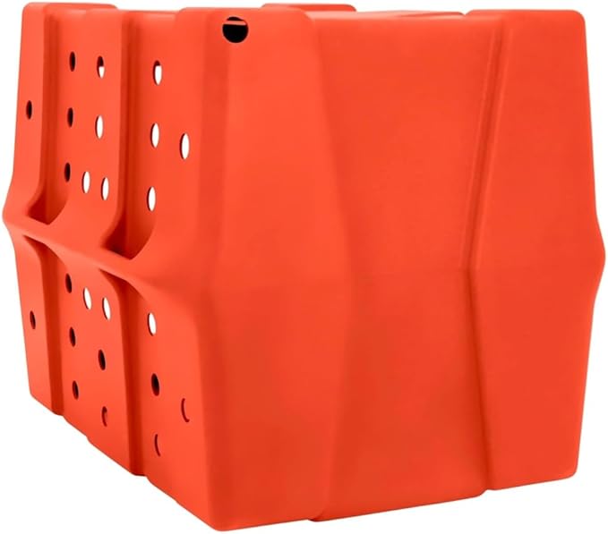 Dakota 283 Crate - Canine Rough and Tough Economy Kennel (Orange, Large)-PawvioPets