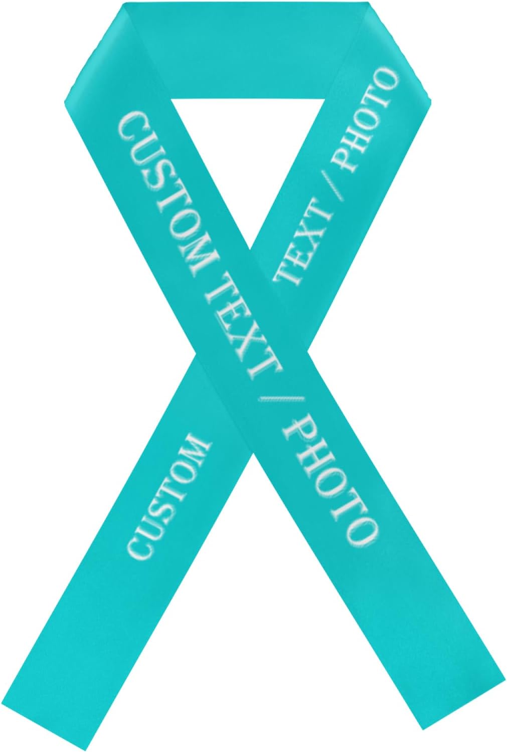 Custom Sash,Personalized Birthday Sash with Text Photo,Customized Bachelorette Sash Quote Sash Bride to Be Sash Color Optional (No decorative edge, Light Green)