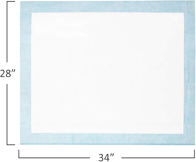 BV Puppy Pads XL 20 Count 28"x34" - Leak-Proof Pee Pads for Dogs with 6-Layer Design, Rapid Dry Sheet & Attractant - Dog Pad Extra Large with Odor Control - Perfect for Big Dogs & Indoor Use-PawvioPets
