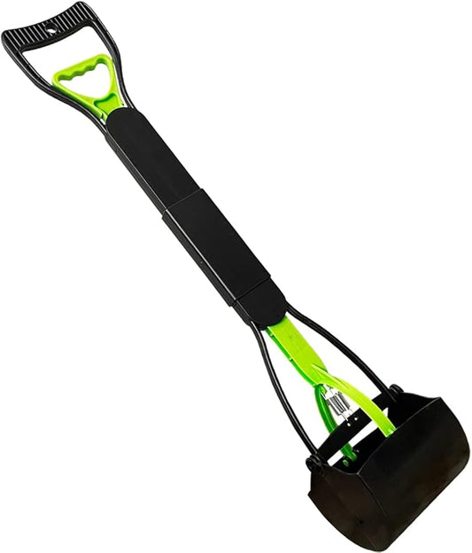 28" Large Pooper Scooper for Dogs, Heavy Duty Poop Scooper for Large Medium & Small Dog, Pet Dog Pooper Scooper for Grass & Gravel Pick Up-PawvioPets