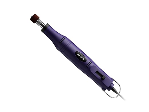 Andis 66745 EasyClip 2-Speed Pet Nail Grinder, Purple-PawvioPets