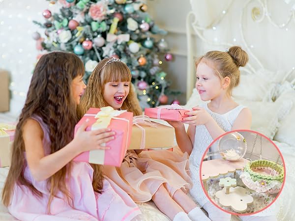 4-Pack Wooden Rat Cage Accessories - Platforms, Ladders & Hammocks Set for Chinchillas, Hamsters, Gerbils (for Iron/Wooden, Acrylic Hamster Cages + Customizable Layout) (9.1x5.6x4.3)-PawvioPets