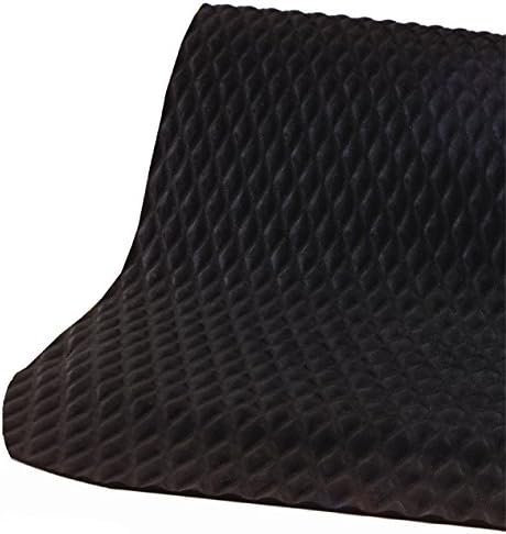 American Floor Mats Hog Heaven Premium 7/8" Black & Black Border 2' x 3' Nitrile Backed Anti-Fatigue Comfort Mat-PawvioPets