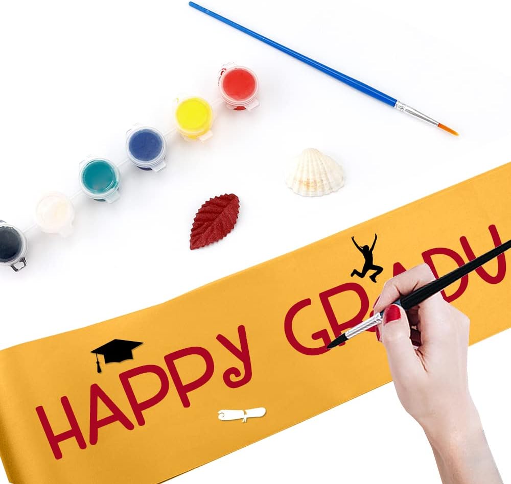 16 Pcs Satin Sash - Dark Yellow Bride To Be Sash, Plain, DIY Sashes For Pageants, Birthday, Graduation, Hen Party, Homecoming, Custom Make Your Own