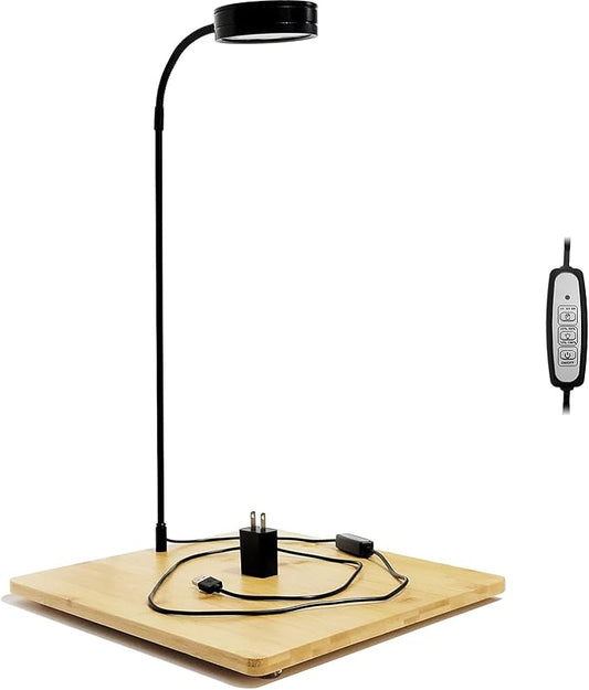 Aquarium Light Full Spectrum LED, for Under 7 Gallon Fish Tank, Light with Timer Auto On/Off, Betta Fish Tank,Indoor Plant Growth, Potted Plants, Succulent, Miniature Gardening Landscape (9)-PawvioPets