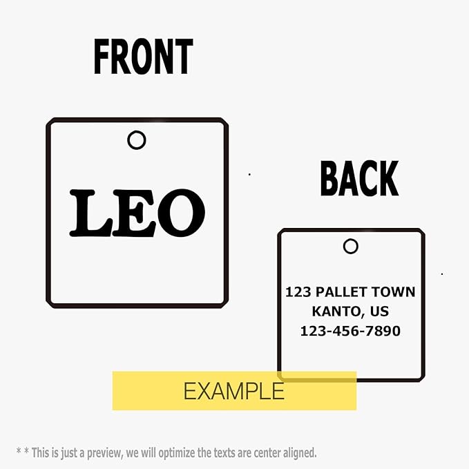 316 Surgical Grade Stainless Steel Personalized Dog & Cat ID Tags - Made with Three Thousand Love for Our Fur-Baby - Original Funny Shapes Bat, Engraved Name or Text for Pet Collar Accessories-PawvioPets