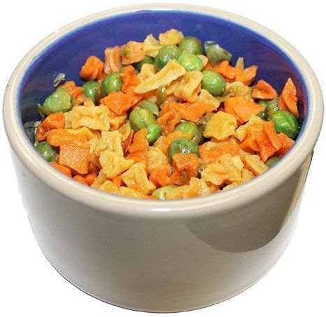 Exotic Nutrition Veggie Blend - Healthy Natural Mixed Dried Vegetable Treat - Sweet Potatoes, Carrots, Peas - for Degus, Chinchillas, Sugar Gliders, Hedgehogs, Guinea Pigs & Small Pets… (3 Pound)-PawvioPets