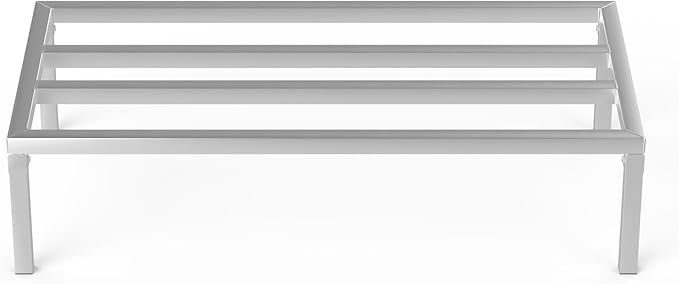 24 in X 48 in. Aquarium Stand | Industrial Style Aluminum Fish Tank Base with Open Frame Design-PawvioPets