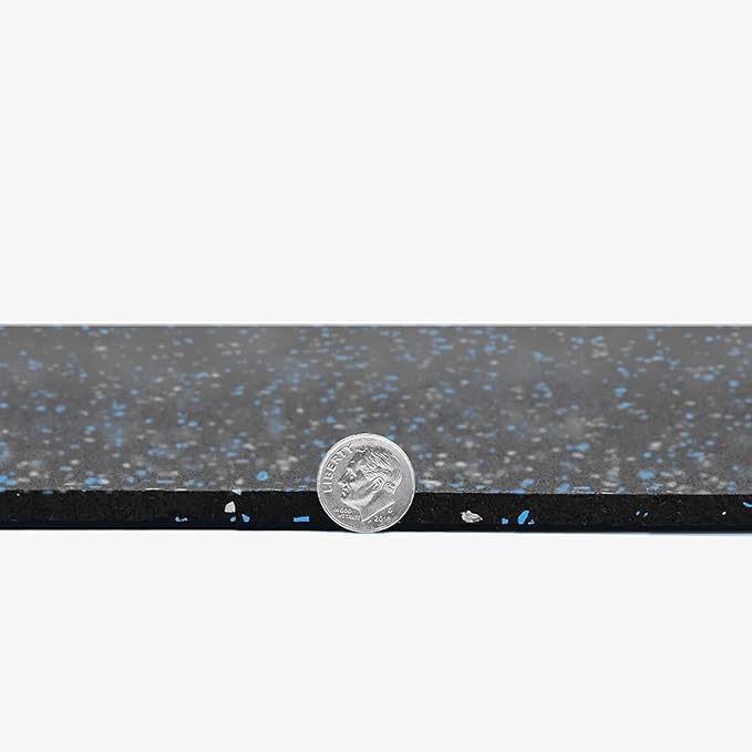 Flooring Inc's 1/4" Thick Tough Rubber Flooring Roll | Flexible Recycled Rubber Floor Mats for Home Gym | Heavy Duty Rubber Mat for Home Gyms, Sheds, Horse Stall Mat or Trailer-PawvioPets