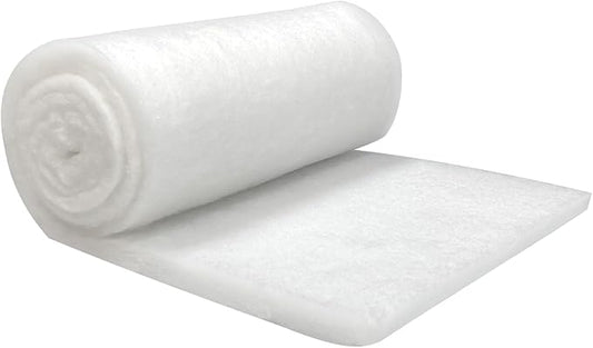 Aquarium Filter Floss for Fish Tank Filters -Micro Fine Multi-Layer Aquarium Filter Pad-Filter Media Roll for Crystal Clear Water Cut to Size 24"x36"x0.5"-PawvioPets