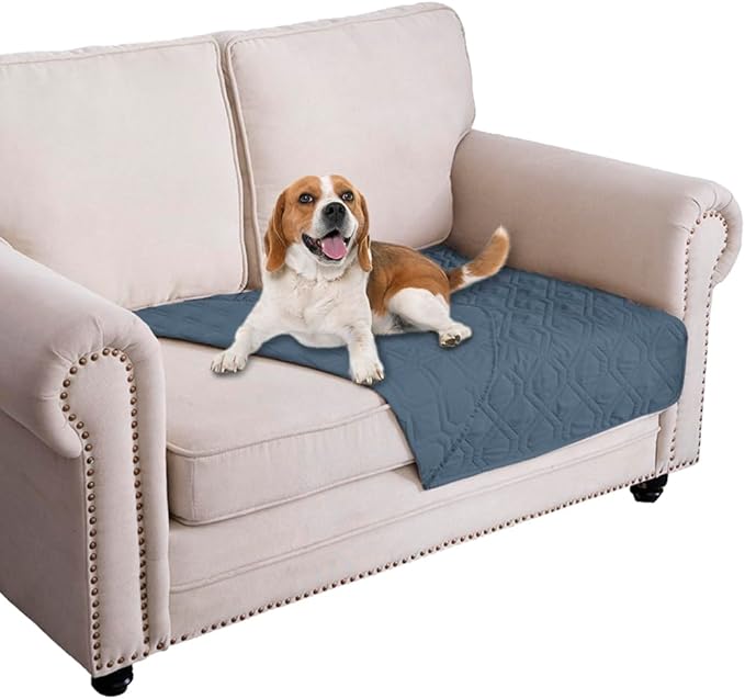 Ameritex Waterproof Blanket Reversible Dog Bed Cover Pet Blanket for Furniture Bed Couch Sofa-PawvioPets