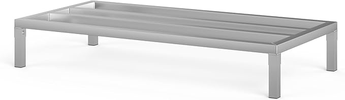 24 in X 48 in. Aquarium Stand | Industrial Style Aluminum Fish Tank Base with Open Frame Design-PawvioPets