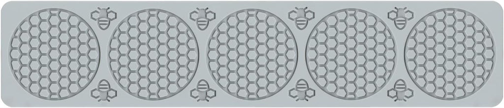 Bee Silicone Mold Honeycomb,Embossing Lace Fondant Mold and Bee Lace Fondant Molds for Cake Decorating