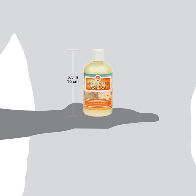 Best Shot Scentament Spa Seasonal Facial & Body Wash, Exotic Island, 16 oz-PawvioPets