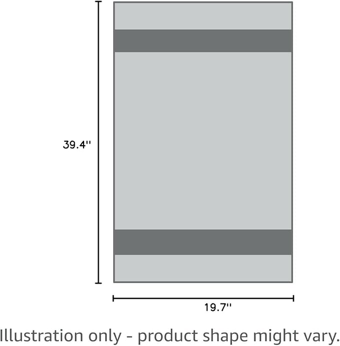 2 Pack Dog Towels Super Absorbent Pet Bath Towel Microfiber Dog Drying Towel for Small Medium Large Dogs and Cats, Machine Washable, 19.7Inch x 39.4Inch, Yellow-Grey & Green-Grey-PawvioPets