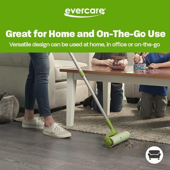 Evercare Pack of 6 10" Wide Large Surface Mega Pet Roller Refill, 50 Sheets Each (300 Sheets Total)-PawvioPets