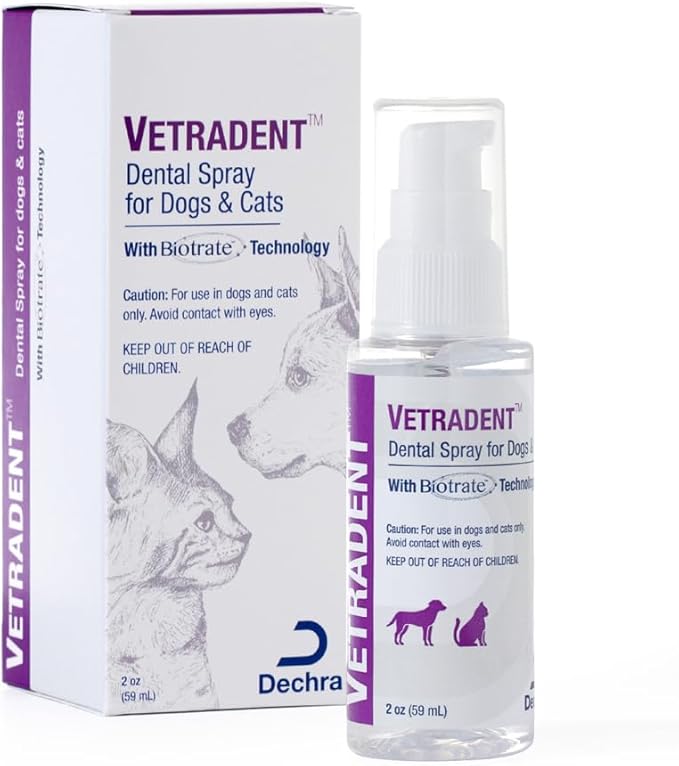 Dental Spray for Dogs and Cats, 2 oz-PawvioPets