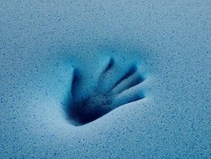 Dogbed4less Orthopedic Small Medium Gel Memory Foam Pet Bed with Washable Denim Cover, Waterproof Liner and Extra External Case 35X20X4 Inch-PawvioPets