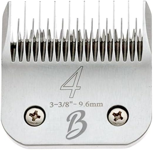 Detachable A Series 4 Blade Dog Grooming Skip Tooth Cuts Length 3 3/8" - 9.6mm Japanese High Carbon Steel Dog Grooming Blade Supplies | Detachable Blade Clippers (Compatible A5 Series(B4)-PawvioPets