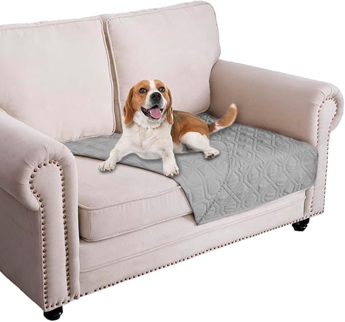 Ameritex Waterproof Blanket Reversible Dog Bed Cover Pet Blanket for Furniture Bed Couch Sofa-PawvioPets