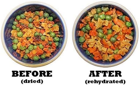 Exotic Nutrition Veggie Blend - Healthy Natural Mixed Dried Vegetable Treat - Sweet Potatoes, Carrots, Peas - for Degus, Chinchillas, Sugar Gliders, Hedgehogs, Guinea Pigs & Small Pets… (3 Pound)-PawvioPets