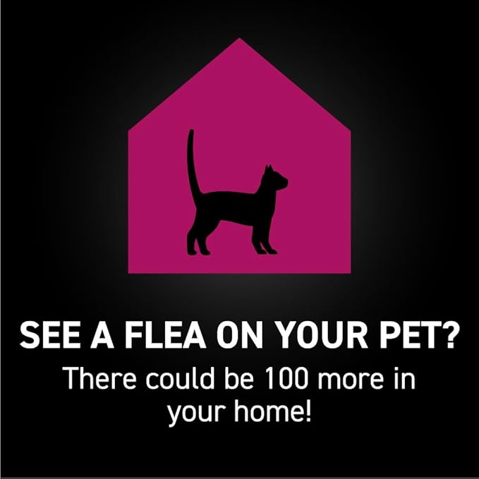 Flea and Tick Prevention for Cats, Repellent, and Control, Fast Acting Waterproof Topical Drops for Cats Over 3.5 lbs, 3 Month Dose-PawvioPets