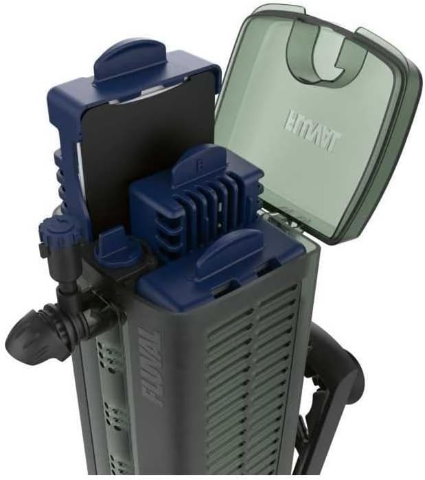 Fluval U4 Underwater Filter, Freshwater and Saltwater Aquarium Filter, A480,Black-PawvioPets