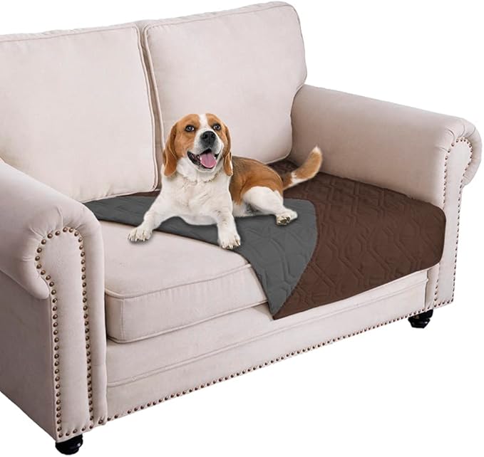 Ameritex Waterproof Dog Bed Cover Pet Blanket for Furniture Bed Couch Sofa Reversible-PawvioPets