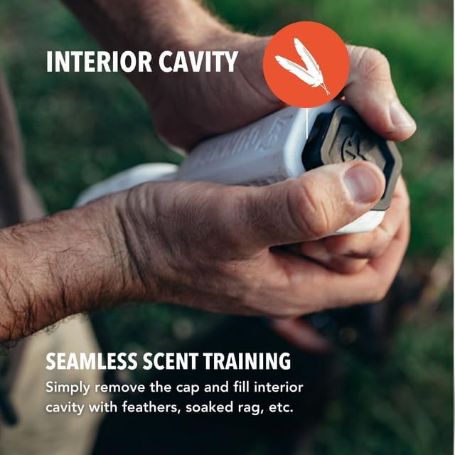 Dog Training Bumper - Durable Retriever Dummy for Professional Training, Perfect for Water Activities, Hunting, and Outdoor Retrieval Practice, with Adjustable Rope for Easy Handling (White)-PawvioPets