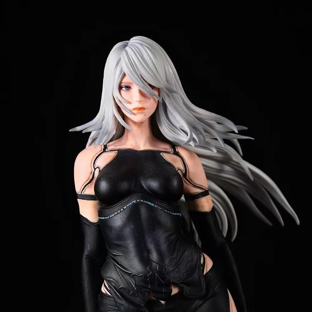 A2yorha Action Figure Anime Game Girl Figure No.2 Type A Interchangeable Head Model PVC A2automata Figurine Handmade Statue Collectible Gifts 48CM