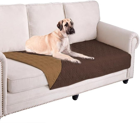 Ameritex Waterproof Dog Bed Cover Pet Blanket for Furniture Bed Couch Sofa Reversible-PawvioPets