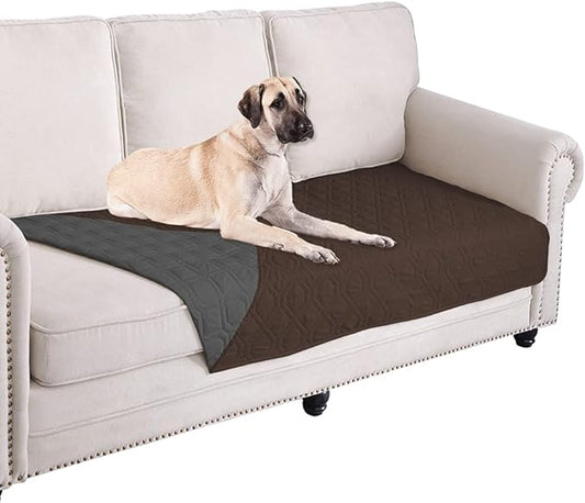 Ameritex Waterproof Dog Bed Cover Pet Blanket for Furniture Bed Couch Sofa Reversible-PawvioPets