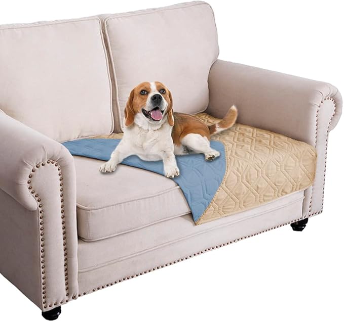 Ameritex Waterproof Dog Bed Cover Pet Blanket for Furniture Bed Couch Sofa Reversible-PawvioPets