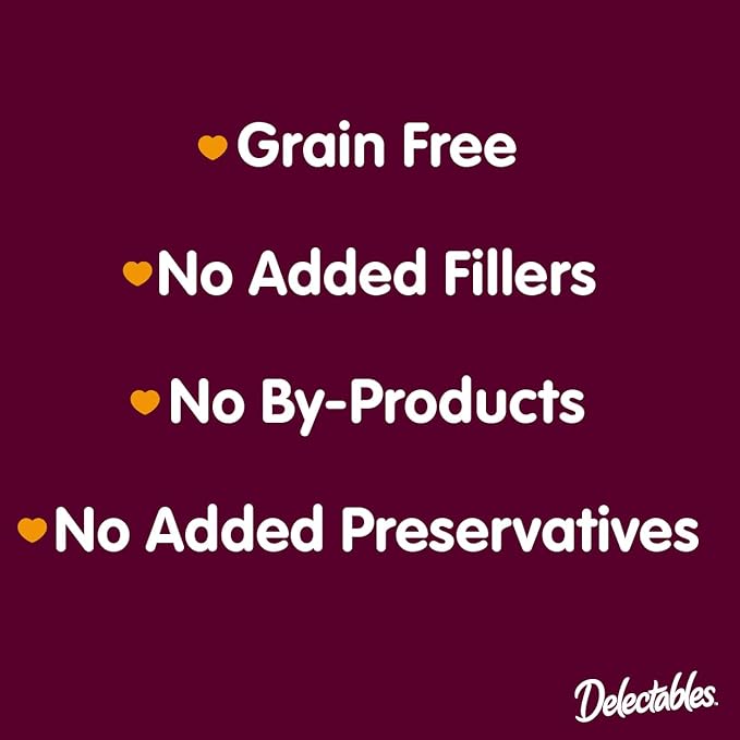 Delectables Bisque Non-Seafood Lickable Cat Treats Variety Pack, 6 Count (Pack of 6)-PawvioPets