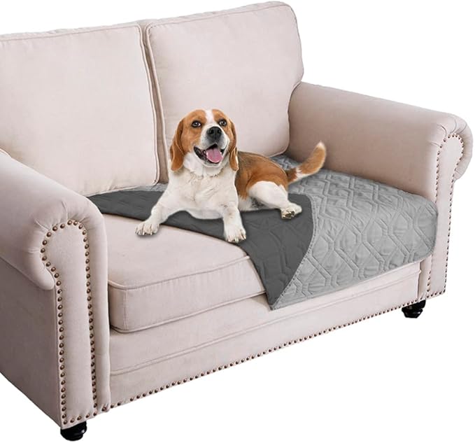 Ameritex Waterproof Dog Bed Cover Pet Blanket for Furniture Bed Couch Sofa Reversible-PawvioPets
