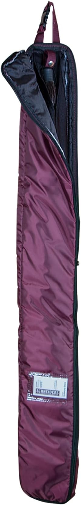 Dura-Tech Deluxe Fake Horse Tail Bag | Protects Fake Horse Tail | Full-Length Zipper | Tangle-Free Lycra Sleeve | Secure Tail Fastener | Handy ID Pocket | Color Burgundy-PawvioPets