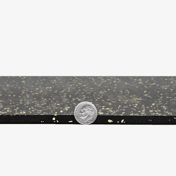 Flooring Inc's 1/4" Thick Tough Rubber Flooring Roll | Flexible Recycled Rubber Floor Mats for Home Gym | Heavy Duty Rubber Mat for Home Gyms, Sheds, Horse Stall Mat or Trailer-PawvioPets