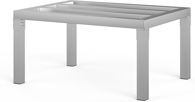 18 in X 24 in. Aquarium Stand | Industrial Style Aluminum Fish Tank Base with Open Frame Design-PawvioPets