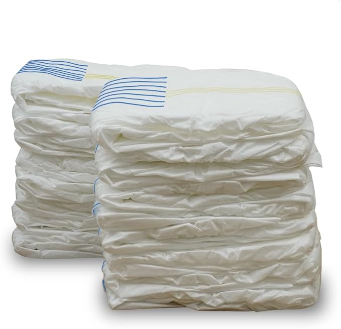 BV Dog Diapers Male Large (Waist 21-26in) Super Absorbent - 50 Count Disposable - Doggie Diapers with Wetness Indicator - Adjustable Male Dog Wraps - Ideal for Incontinence/Training-PawvioPets