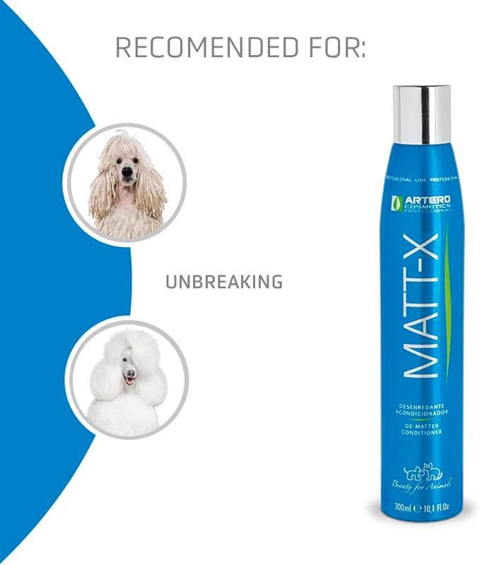 Artero Matt-X Dematter. Ultra Dematting and Finishing Spray for Dogs and Cats. A Powerful dematting, Conditioning Spray-PawvioPets