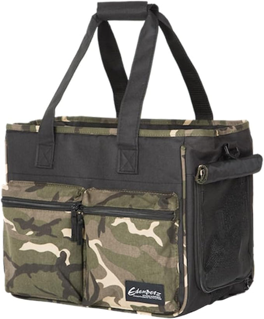 Cat Carrier Bag, Foldable Pet Bag Airline Approved, Pet Travel Carrier for Medium Cats Small Cats Dogs, Sturdy Transport Carriers Long Trips(Black)-PawvioPets